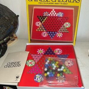 Vintage Whitman Chinese Checkers game
